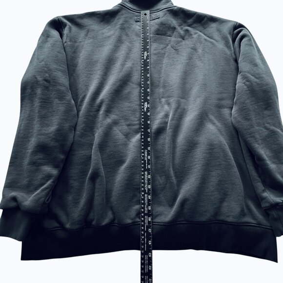 Duluth Trading Souped-Up 1/4 Zip Sweatshirt Mens Sz 2XL Waffle‎ Mock Navy Heavy - Picture 5 of 8